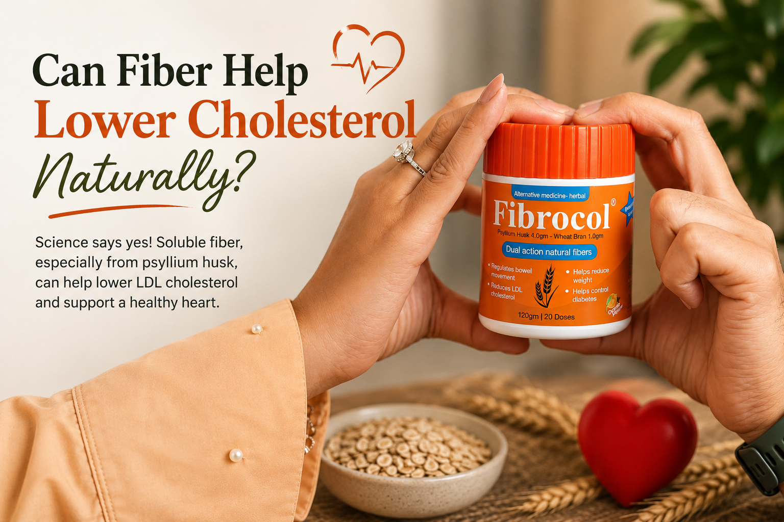 Can Fiber Help Lower Cholesterol Naturally? The Science Explained