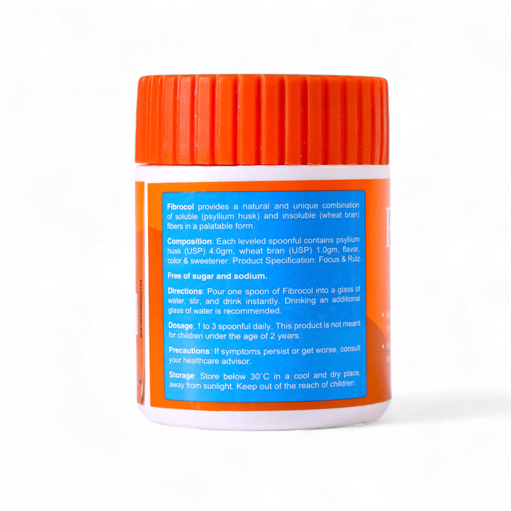 Fibrocol Orange Jar