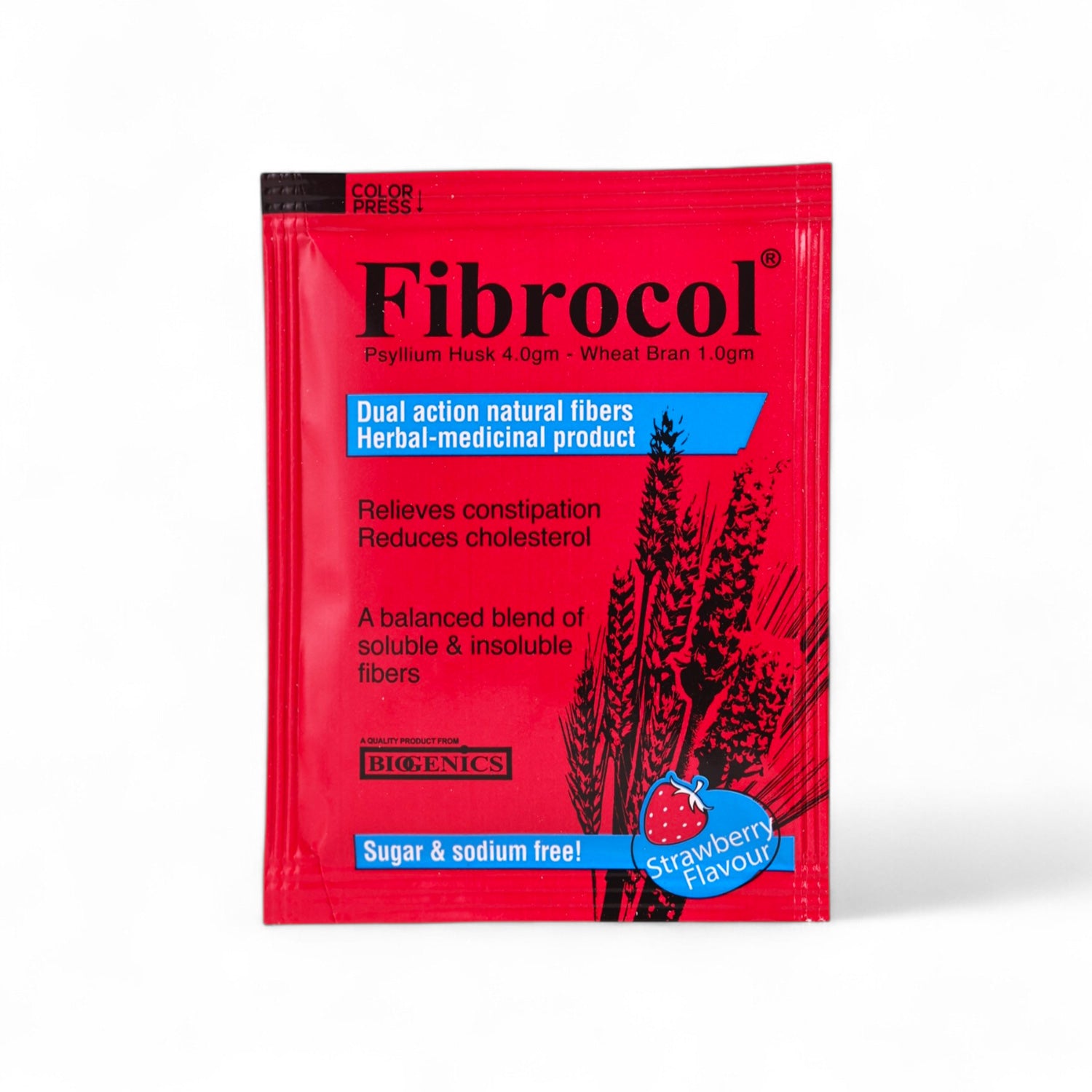 Fibrocol Strawberry Sachet